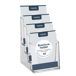 Europel 350100 bac de rangement de bureau Polystyrène Transparent