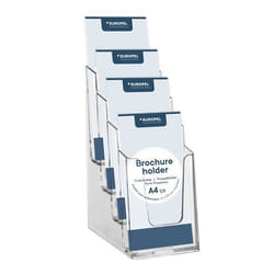 Europel 350102 bac de rangement de bureau Polystyrène Transparent