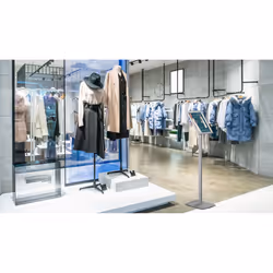 Europel 355033 support de panneau et stand d'information A4 Aluminium, Acier Argent - Vue supplémentaire 5