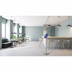 Europel 355033 support de panneau et stand d'information A4 Aluminium, Acier Argent - Vue supplémentaire 6