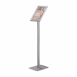 Europel 355033 support de panneau et stand d'information A4 Aluminium, Acier Argent - Vue supplémentaire 9