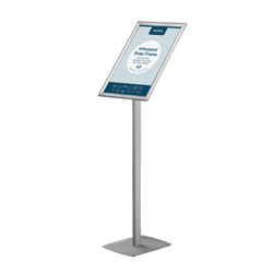 Europel 355034 support de panneau et stand d'information A3 Aluminium, Acier Argent