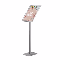 Europel 355034 support de panneau et stand d'information A3 Aluminium, Acier Argent