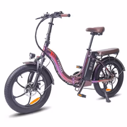 FAFREES F20 Pro - Vélo Électrique - Roues 20 - Moteur 250W - Batterie 36V 18AH - Violet éblouissant