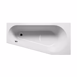 RIHO Delta 1 x baignoire d'angle Type dinstallation : encastrée 1 place Ecoulement de pied version gauche sans garniture déco ...