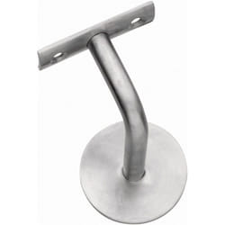 Supports de main courante Inox plaque murale 60mm droite