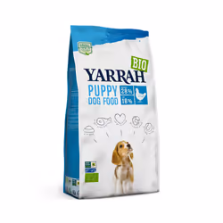 Yarrah Puppy Dog Food, Chiot, Poulet, Poisson, Hareng, 2 kg