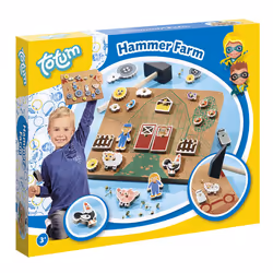 Totum Hammer Farm, 3 an(s), Liège, Bois, Multicolore
