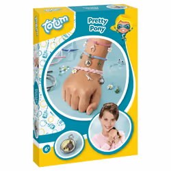 Juratoys Pretty Pony - Kit Créatif Bracelets Cheval, 6 an(s)