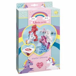 Totum Unicorn Plaster Moulding, Kit de moulage/peinture pour enfants, 5 an(s), Multicolore