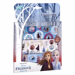 Totum Disney Frozen 2 Stickerset, 3 an(s), Multicolore