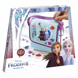 Totum Disney Frozen 2 Nordic Shoulderbag, Sac à bandoulière, Shoulder bag, CHN, Bleu, Violet, Monochromatique, 5 an(s)