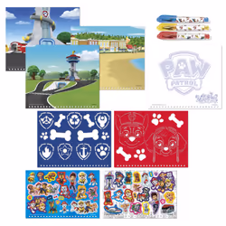 Totum PAW Patrol Designer Activity Book, Kit de loisirs créatifs pour enfants, 3 an(s), Multicolore