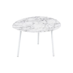 Leitmotiv LM2021WH Table à café, latérale et de salon