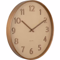 Horloge ronde en bois Pure grain 40 cm