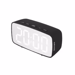 Karlsson KA5876BK, Rectangle, Noir, Acrylonitrile-Butadiène-Styrène (ABS), LED, Batterie, AAA