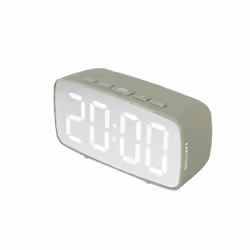 Karlsson KA5876GR, Réveil numérique, Rectangle, Vert, Acrylonitrile-Butadiène-Styrène (ABS), LED, Batterie