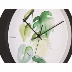 Horloge murale ronde Botanique - Ø 26 cm - PRESENT TIME