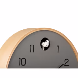 Karlsson Natural Cuckoo Horloge analogique Rond Gris - Vue supplémentaire 4