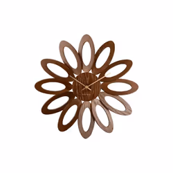 Horloge murale Fleur en bois - Karlsson