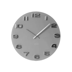 Karlsson Wall Clock Vintage Round Grey
