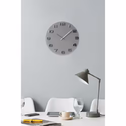 Karlsson Wall Clock Vintage Round Grey