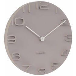 Karlsson - Horloge moderne avec aiguilles chromées On the Edge