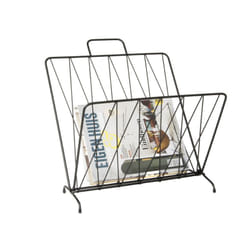 present time PT2757BK porte-magazines Métal Noir
