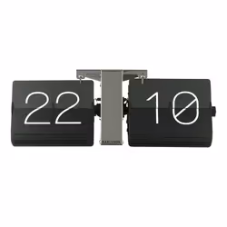 Karlsson Flip Clock No Case Black