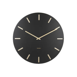 Karlsson Wall Clock Charm Black