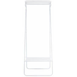 Porte manteau design industriel Fushion - L. 64 x H. 173 cm - Blanc