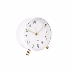 Karlsson KA5752WH, Réveil à quartz, Cylindre, Blanc, Batterie, AA, 110 mm