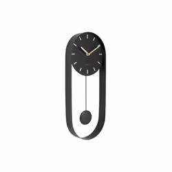 Karlsson KA5822BK, Mur, Horloge à quartz, Autres, Noir, Métal, Modem