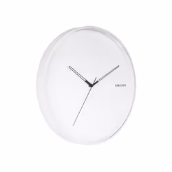 Karlsson KA5807WH, Mur, Rond, Blanc, Acier, AA, 450 mm