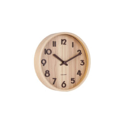 Karlsson KA5808WD Horloge murale et de table Horloge mécanique Rond Bois