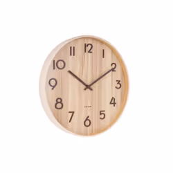 Karlsson KA5809WD, Mur, Mechanical clock, Rond, Bois, Bois, Bois