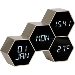 Horloge à poser Six in the mix - Hauteur 12 cm - PRESENT TIME
