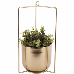 Cache-pot design métal Spatial