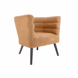 Fauteuil de salon design velours Explicit