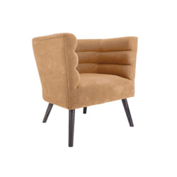 Fauteuil de salon design velours Explicit