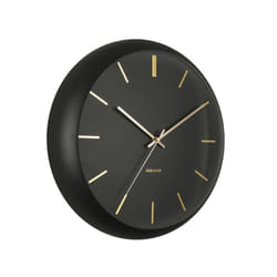 Karlsson KA5840BK Horloge murale et de table Rond Noir