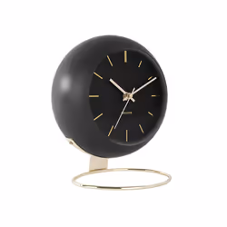 Karlsson KA5832BK, Table, Rond, Noir, Fer, AA, 210 mm