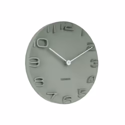 Karlsson KA5311GR, Mur, Quartz clock, Rond, Vert, AA, 42 cm