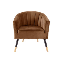 Fauteuil Royal en velours - 1 place