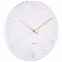 Horloge murale chiffres gravés Karlsson Charm Small