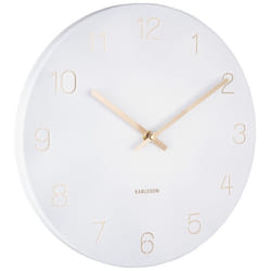 Horloge murale chiffres gravés Karlsson Charm Small