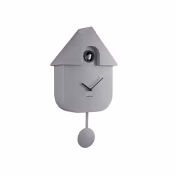 Karlsson KA5768GY, Horloge murale à quartz, Autres, Gris, Synthétique ABS, AA, 215 mm