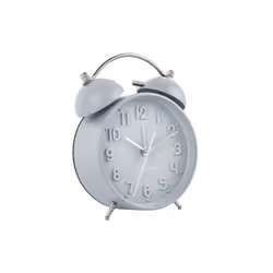 Karlsson KA5784LB, Réveil à quartz, Rond, Bleu, Acier, Analogique, Batterie