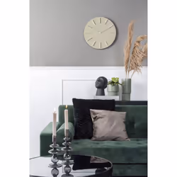 present time PT3635BK bougeoir Verre Noir
