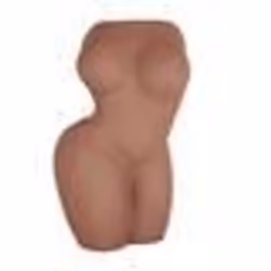 Vase - Lady - Orange Terracotta - Polyrésine - 375 cm - Design Contemporain
